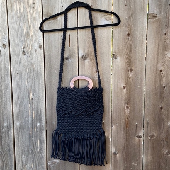 Danielle Nicole Macrame Bag - Picture 3 of 13